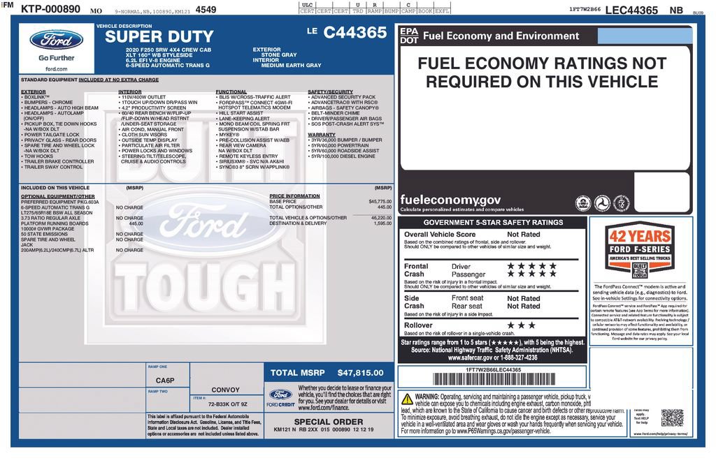 Used 2020 Ford F250 XLT AWD/4WD image 35