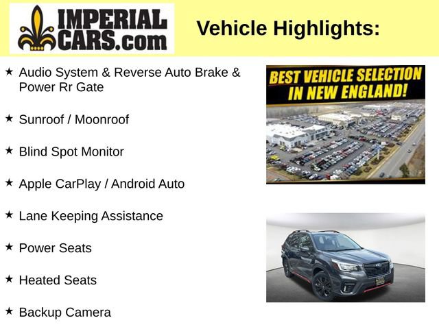 Certified 2021 Subaru Forester Sport image 3