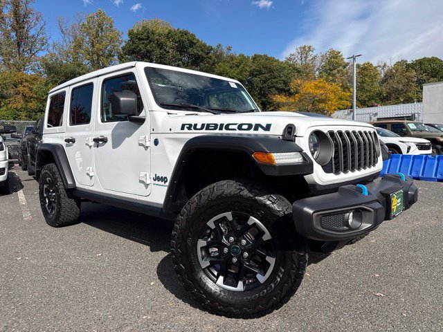 Used 2024 Jeep Wrangler Unlimited Rubicon 4xe w/ Technology Group AWD/4WD 360° Tour