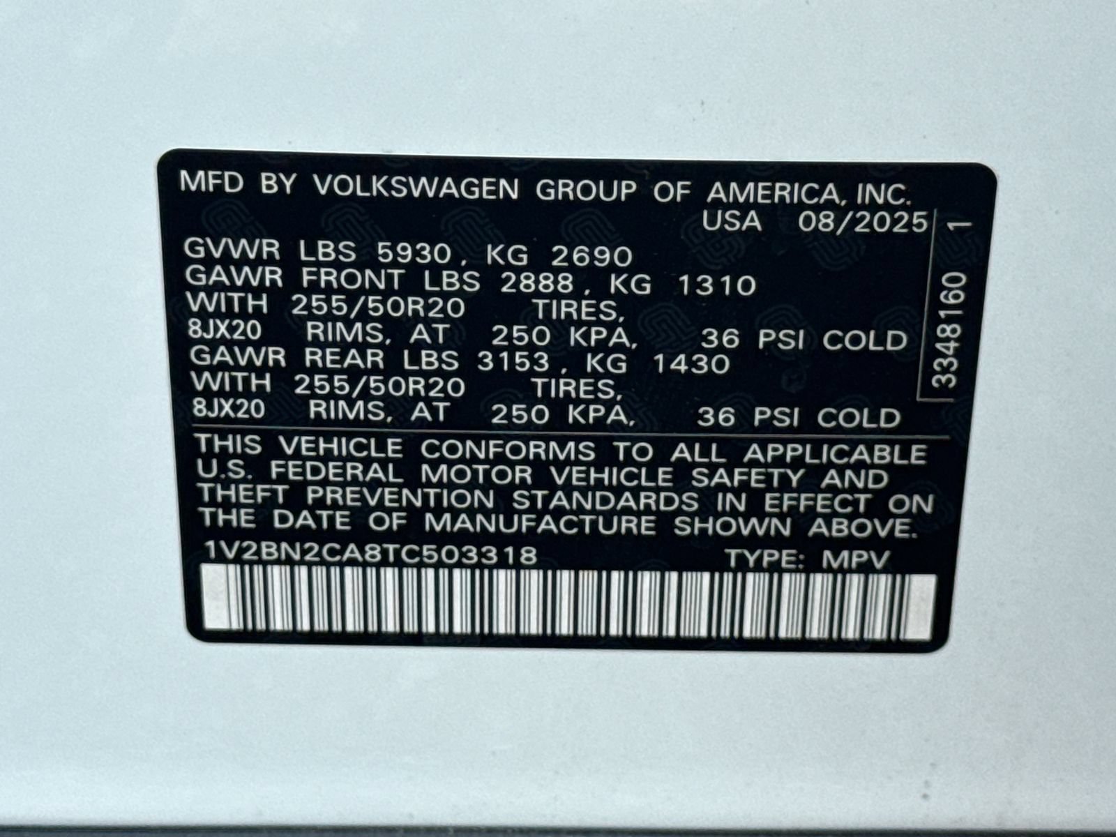 Certified 2026 Volkswagen Atlas SEL AWD/4WD image 29
