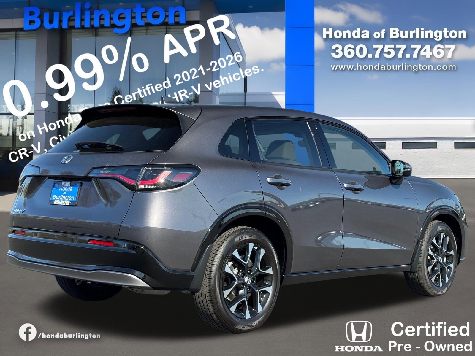 Certified 2026 Honda HR-V EX-L image 7