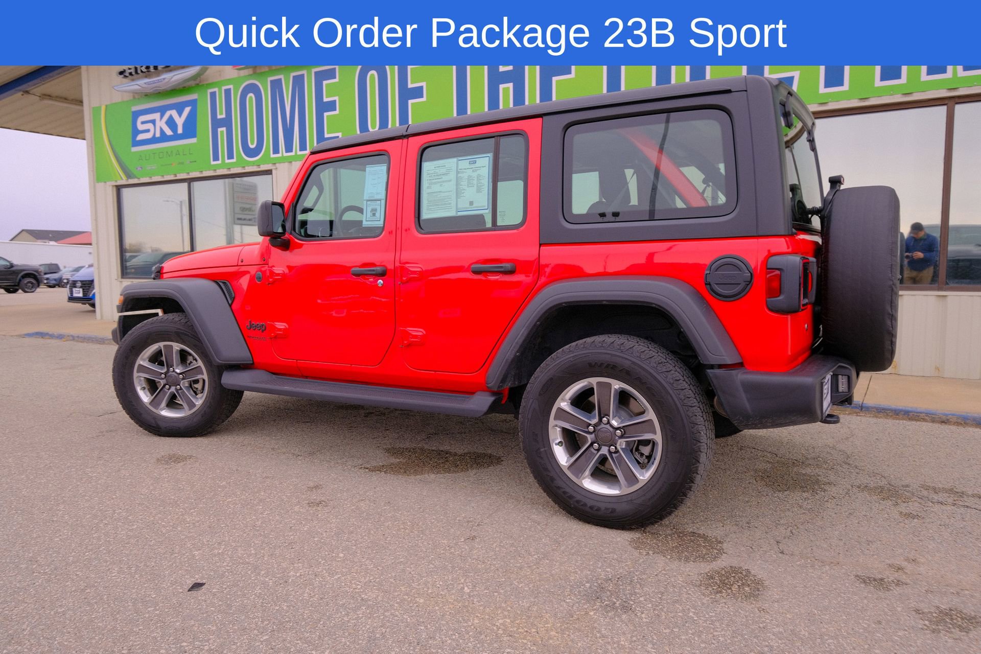Used 2022 Jeep Wrangler Unlimited Sport image 4