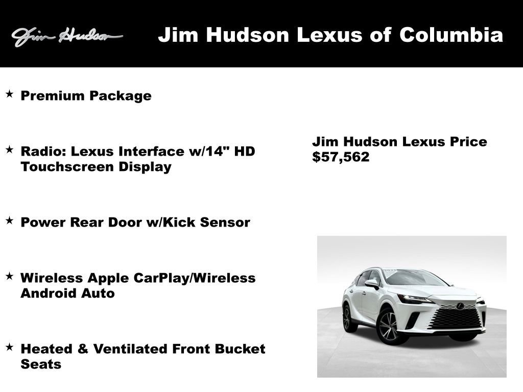 Certified 2025 Lexus RX 350 Premium FWD image 4