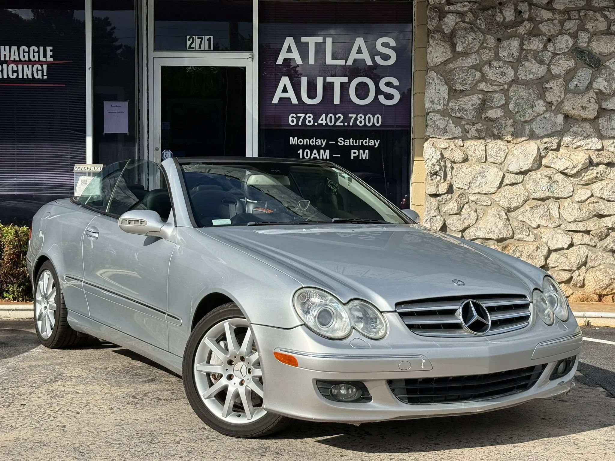 Used 2007 Mercedes-Benz CLK 350 Cabriolet image 1