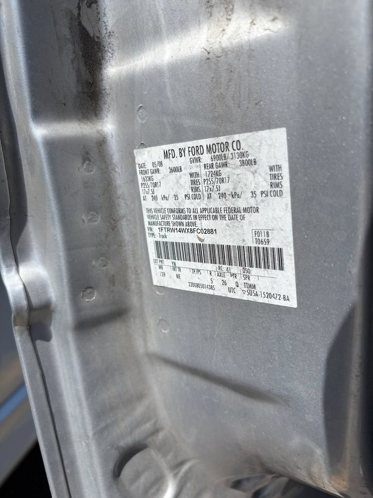 Used 2008 Ford F150 XLT AWD/4WD image 13