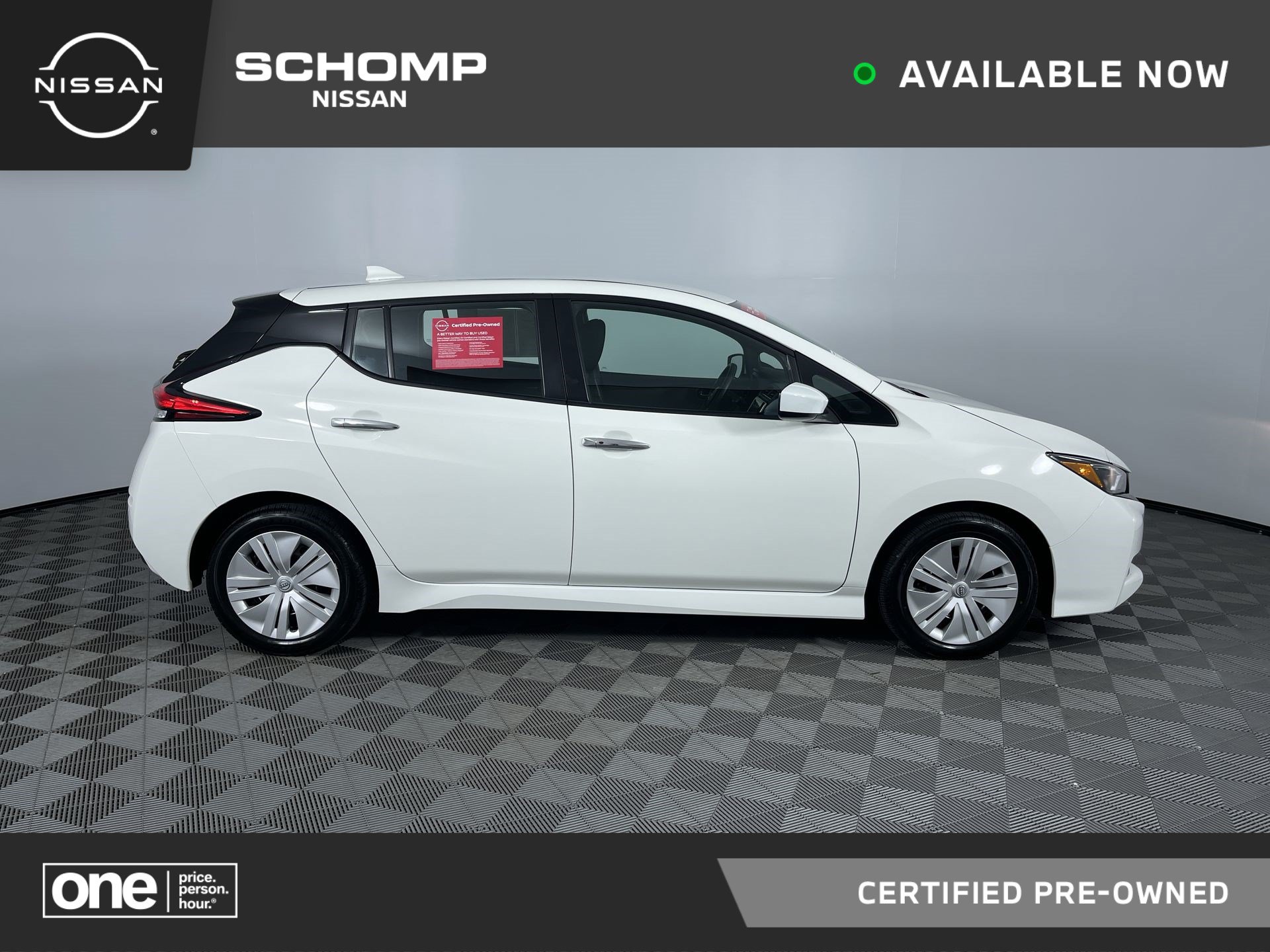 Certified 2025 Nissan Leaf S