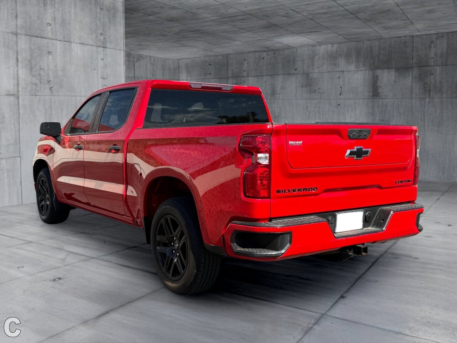 Certified 2023 Chevrolet Silverado 1500 Custom w/ LPO, Dark Essentials Package RWD image 4