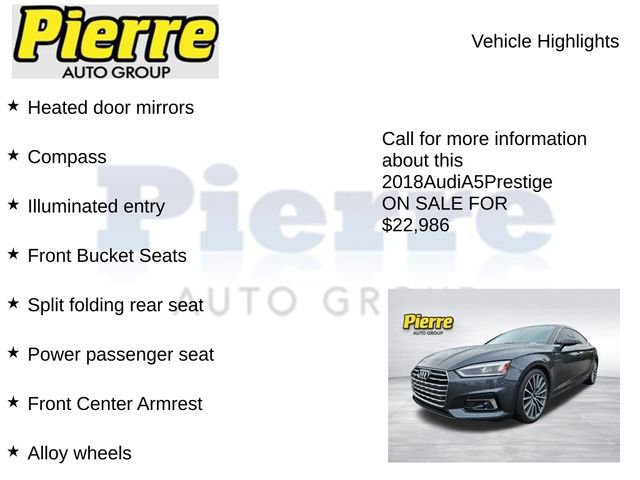 Used 2018 Audi A5 2.0T Prestige image 12
