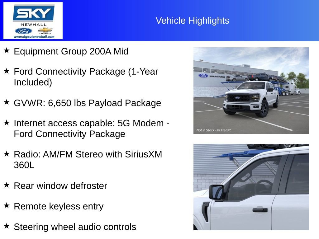 New 2026 Ford F150 STX w/ Equipment Group 200A image 12