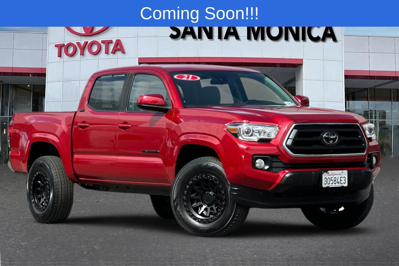 Used 2021 Toyota Tacoma SR5 w/ Blackout Package (TMS) image 1