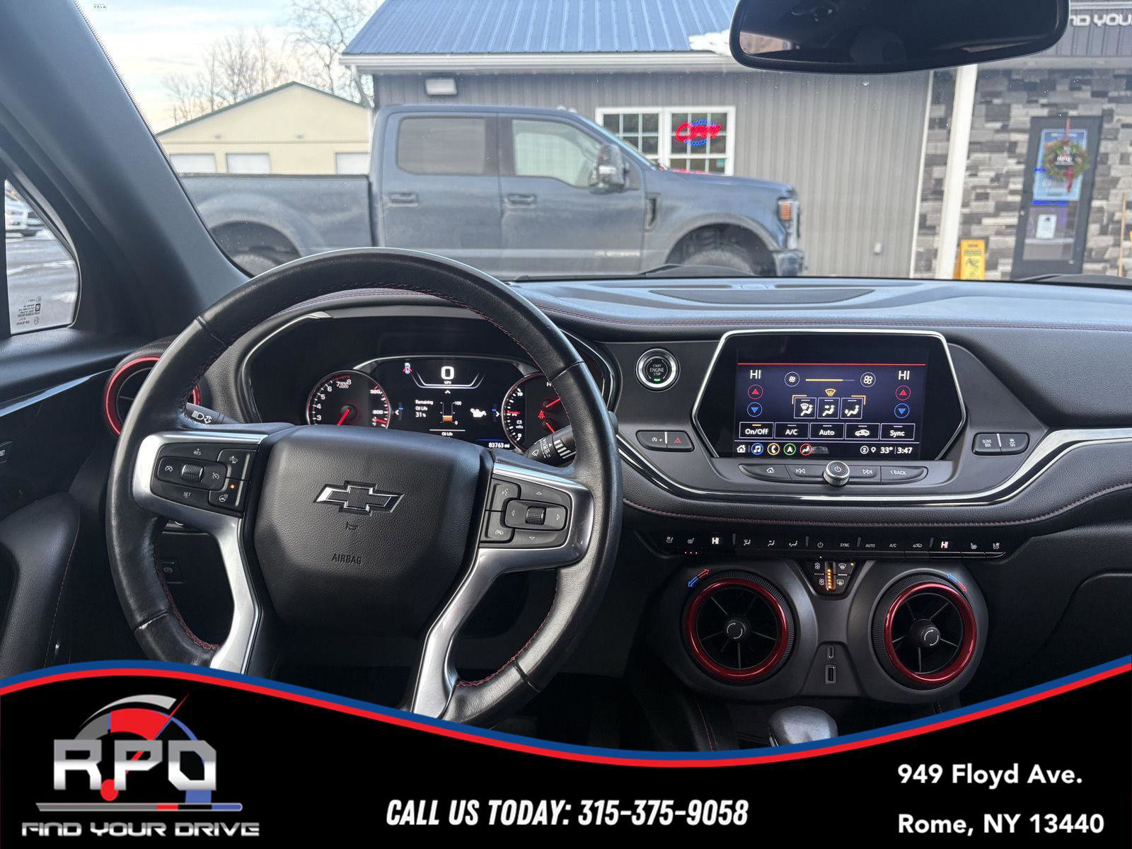 Used 2021 Chevrolet Blazer RS w/ Enhanced Convenience Package image 16