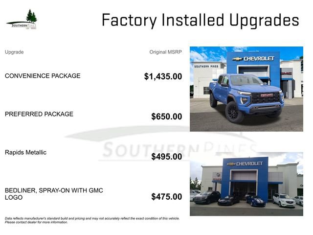 New 2026 GMC Canyon Elevation w/ Convenience Package RWD image 6