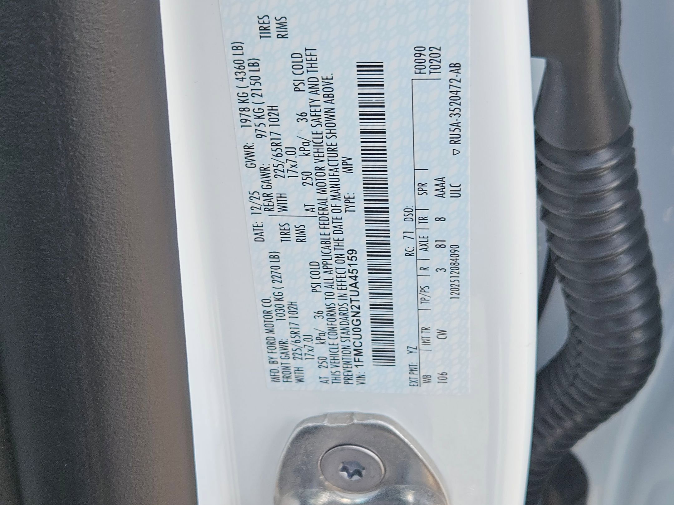 New 2026 Ford Escape Active image 14