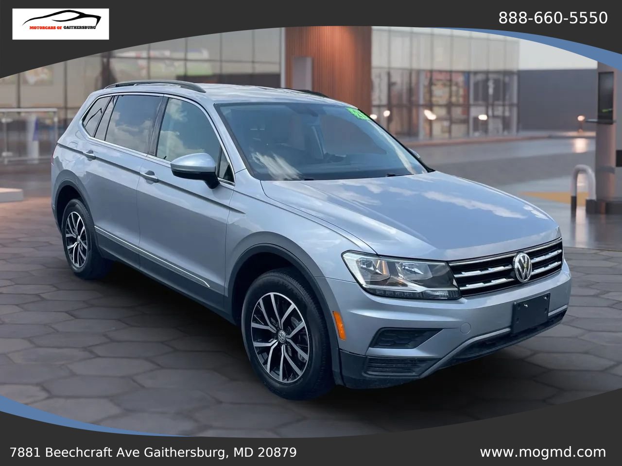 Used 2021 Volkswagen Tiguan SEL FWD image 2