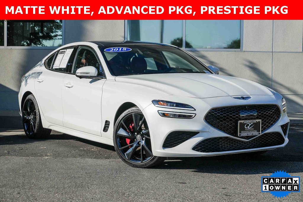 Used 2023 Genesis G70 3.3T w/ Sport Prestige Package