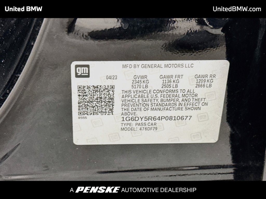 Used 2023 Cadillac CT5 V Blackwing w/ Driver Assist Package RWD image 22