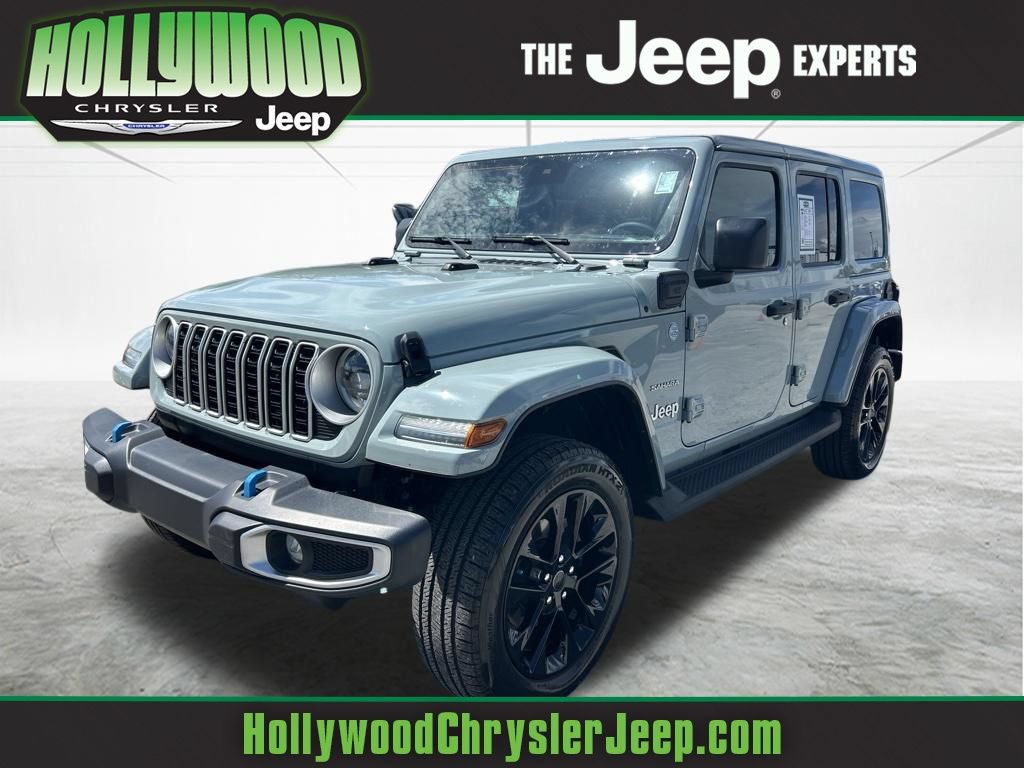 Used 2024 Jeep Wrangler Unlimited Sahara w/ Safety Group AWD/4WD image 1