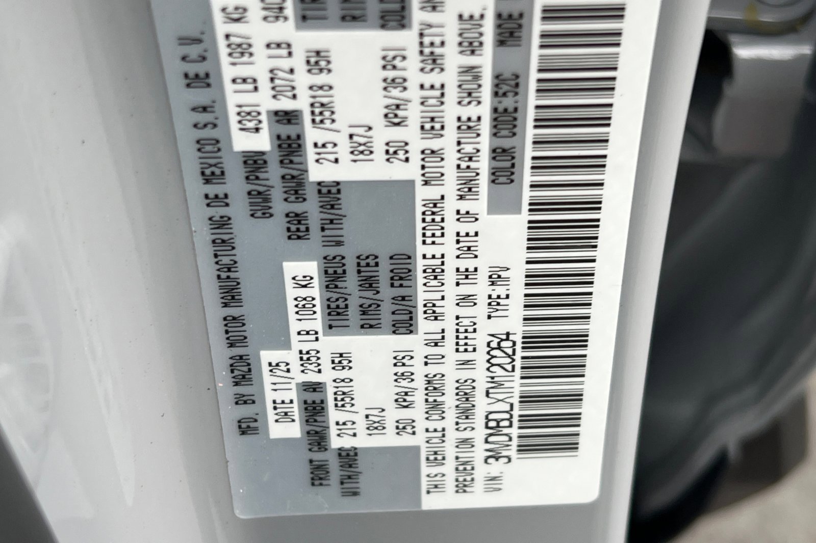 New 2026 MAZDA CX-30 AWD 2.5 S w/ Premium Package image 22