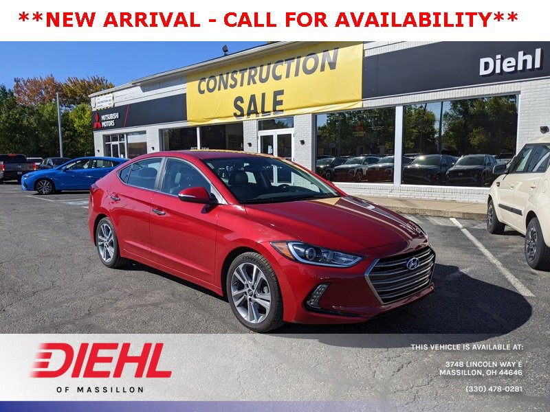 Used 2017 Hyundai Elantra Limited