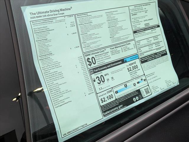 Used 2026 BMW 228i xDrive w/ Technology Package AWD/4WD image 19