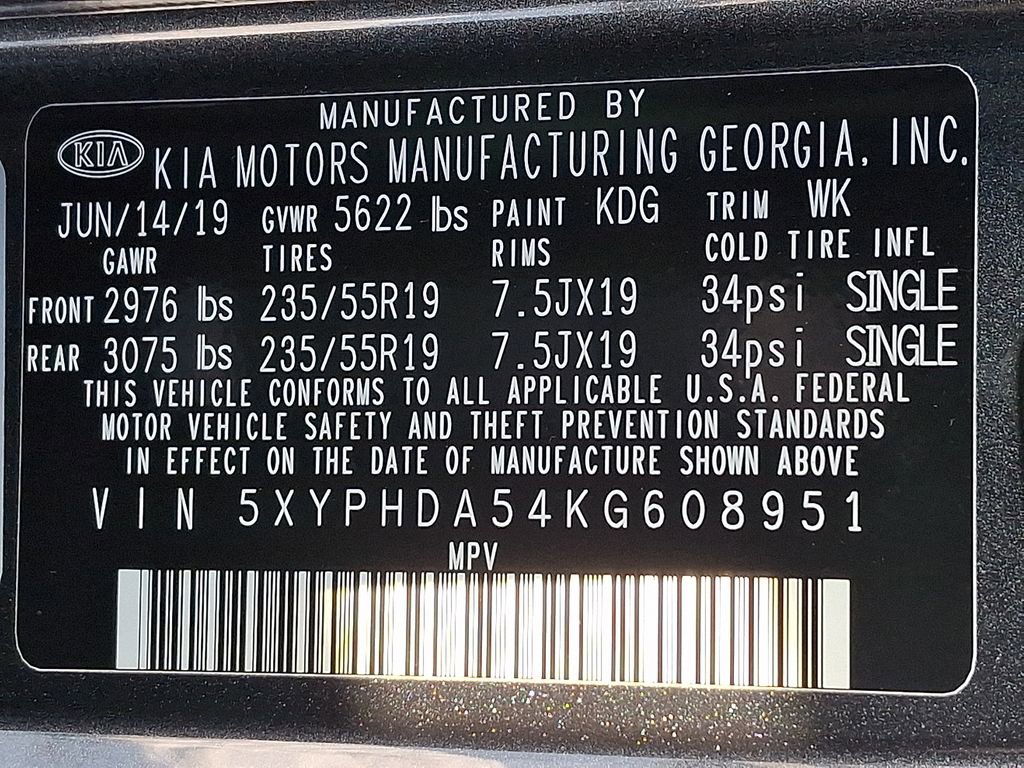 Used 2019 Kia Sorento EX image 26