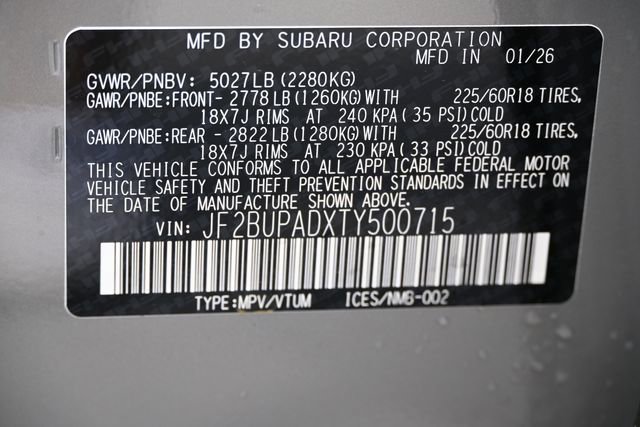 New 2026 Subaru Outback Premium image 20