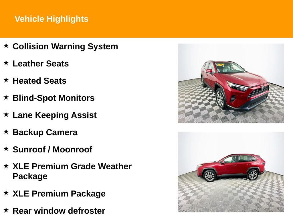 Used 2023 Toyota RAV4 XLE Premium AWD/4WD image 2
