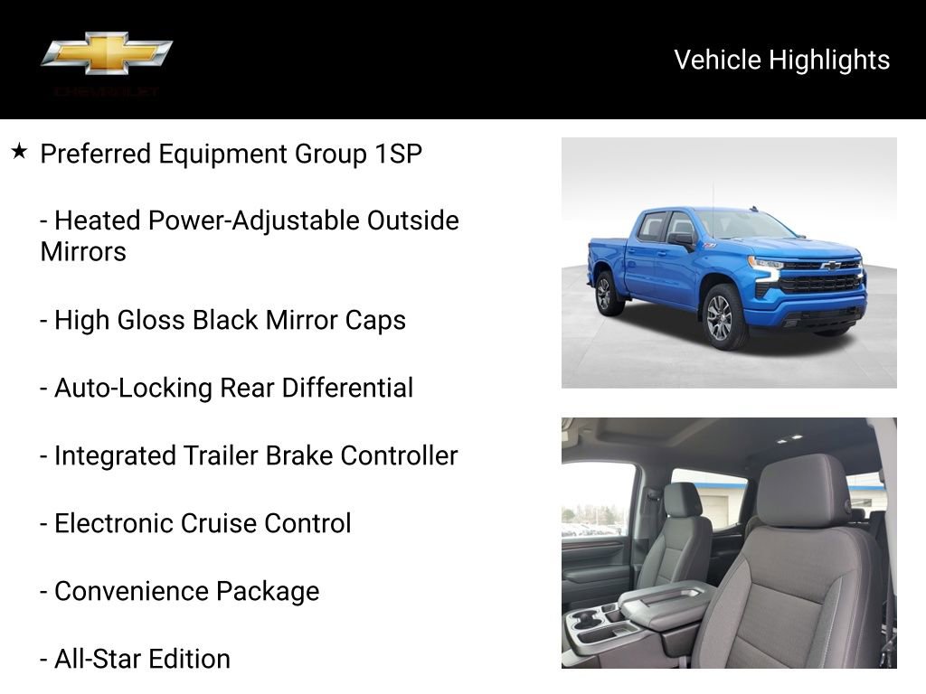 Certified 2025 Chevrolet Silverado 1500 RST w/ Z71 Off-Road Package image 21