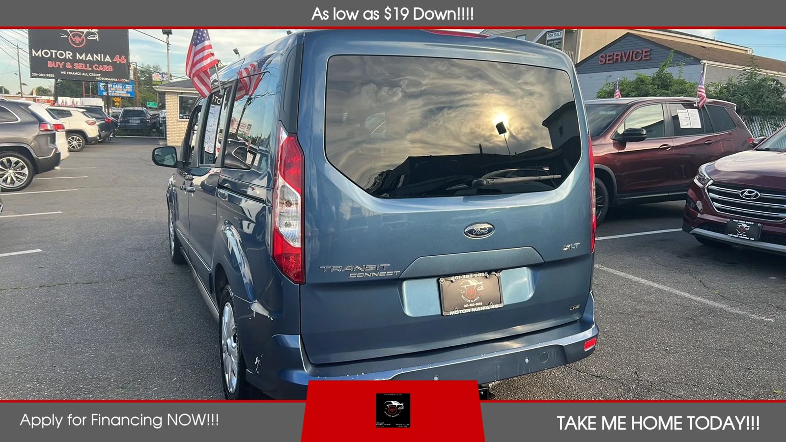 Used 2019 Ford Transit Connect XLT FWD image 3