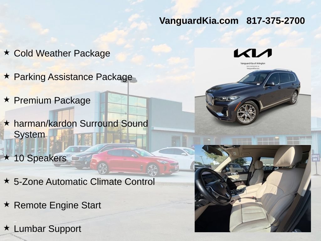 Used 2019 BMW X7 xDrive40i w/ Premium Package AWD/4WD image 6
