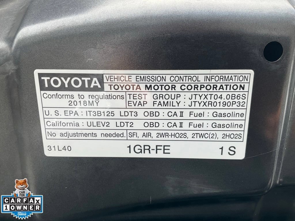 Used 2018 Toyota 4Runner SR5 Premium w/ Wilderness Package AWD/4WD image 12