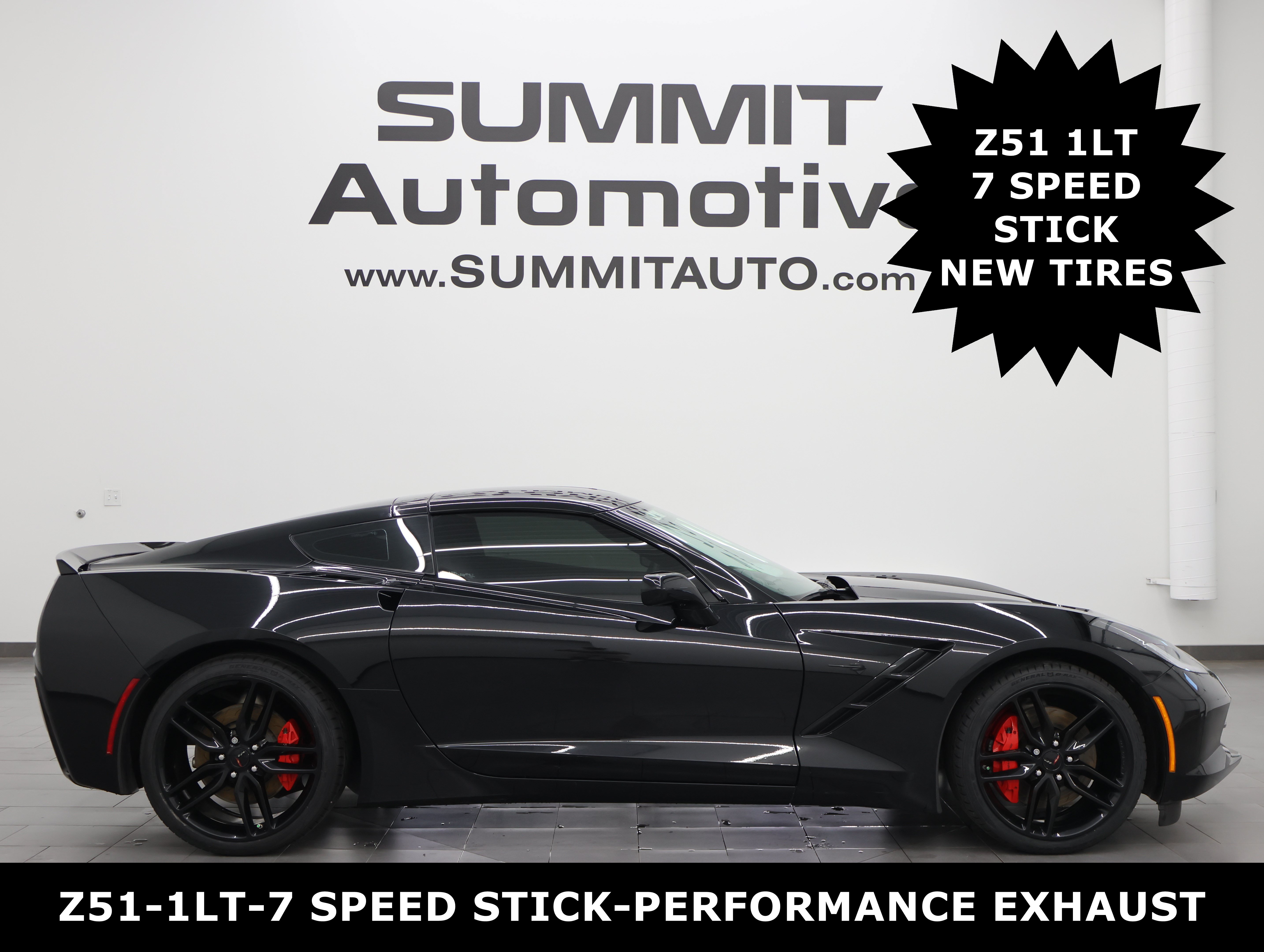 Used 2016 Chevrolet Corvette Stingray Coupe w/ Carbon Flash Badge Package