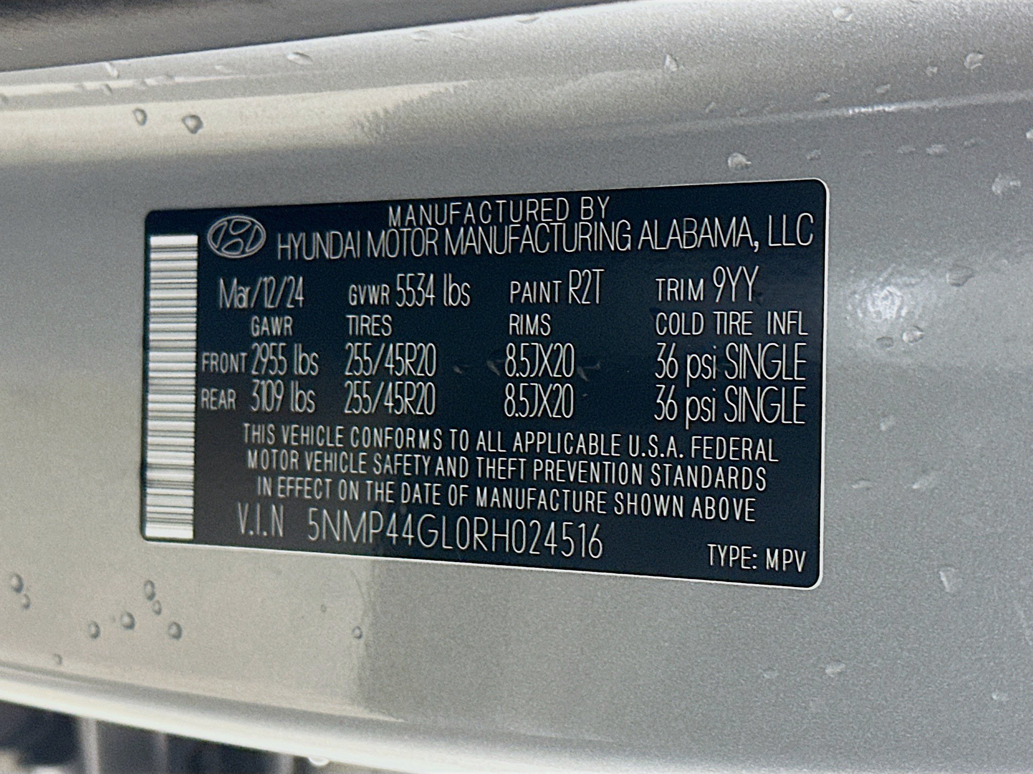 Used 2024 Hyundai Santa Fe Limited FWD image 12