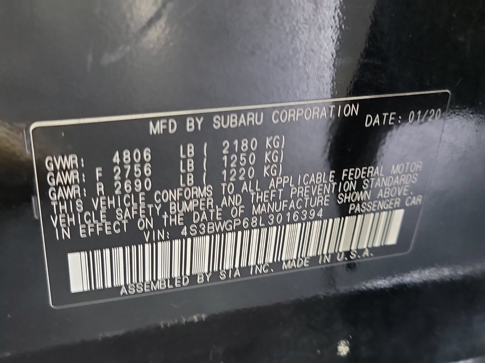 Used 2020 Subaru Legacy Touring XT AWD/4WD image 33