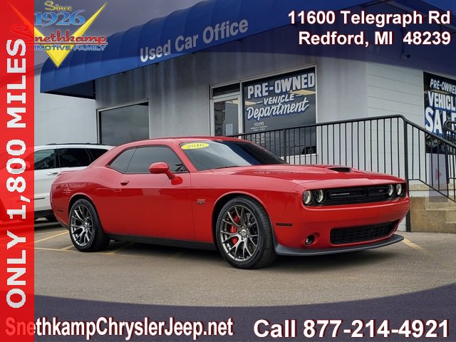 Certified 2016 Dodge Challenger SRT