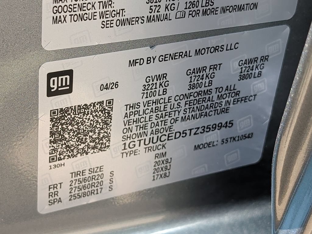 New 2026 GMC Sierra 1500 Elevation AWD/4WD image 45