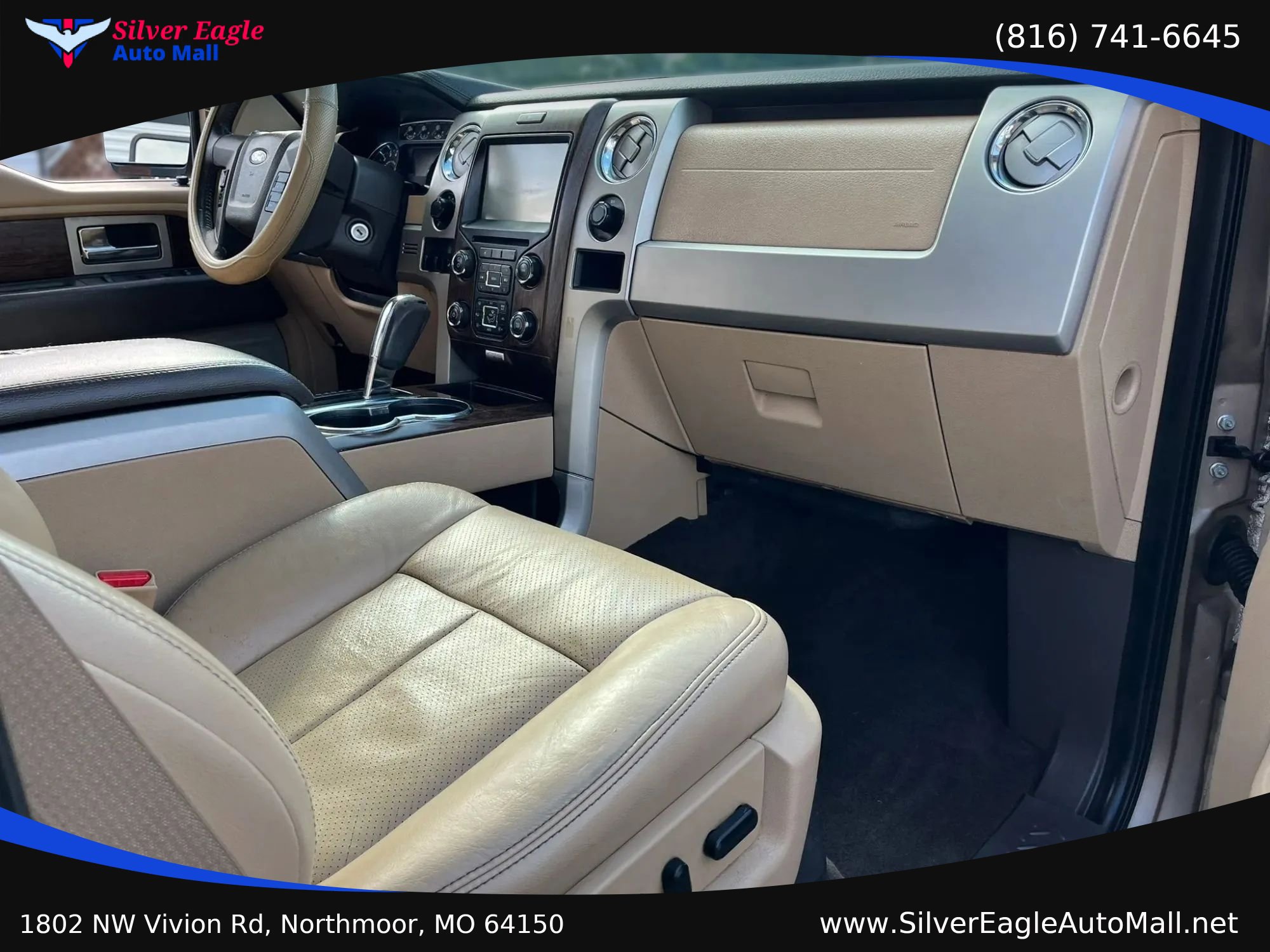 Used 2013 Ford F150 Lariat w/ Lariat Chrome Pkg AWD/4WD image 7