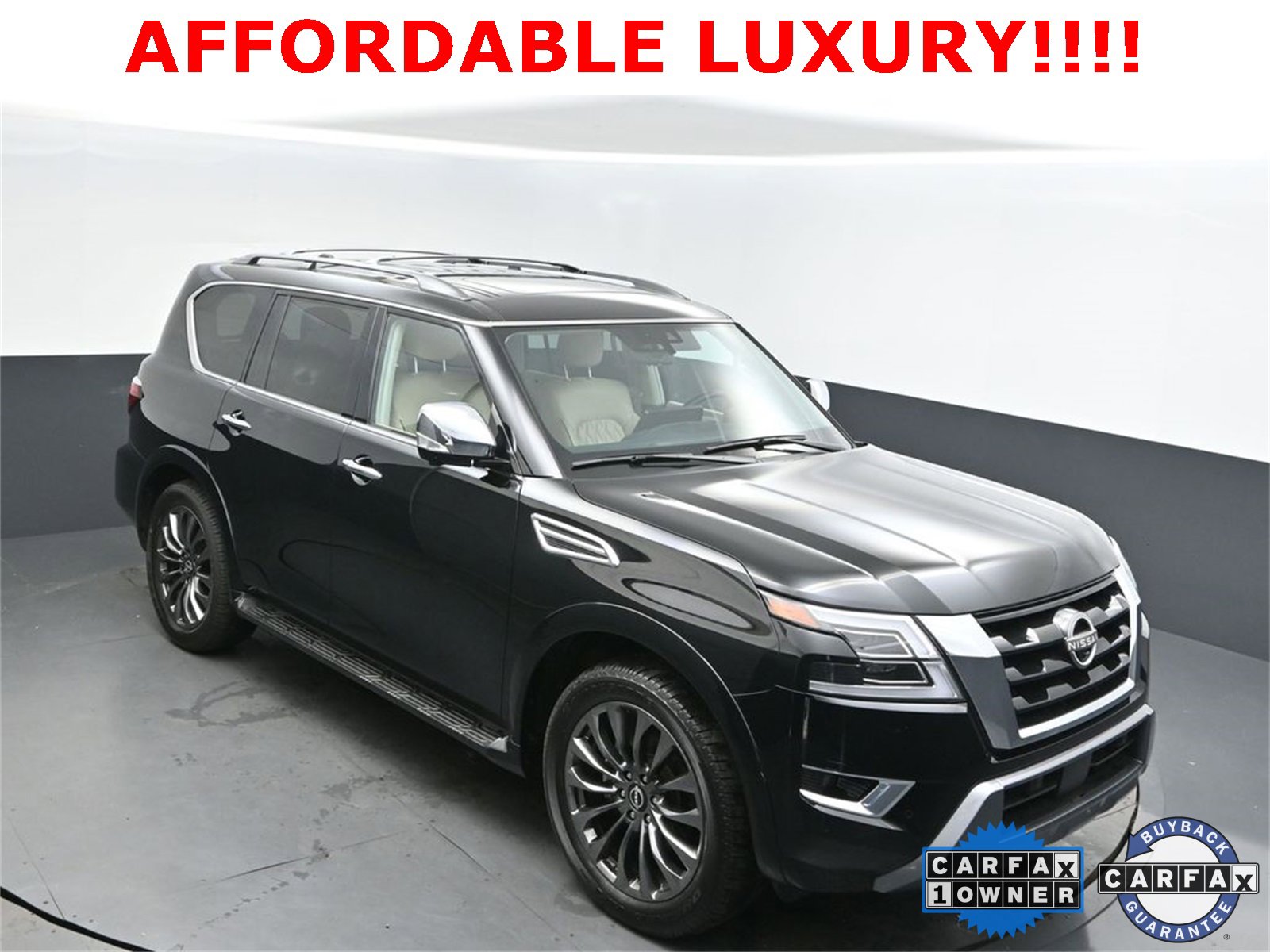 Used 2024 Nissan Armada Platinum w/ Captain's Chairs Package