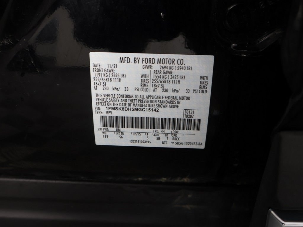 Used 2021 Ford Explorer XLT w/ Equipment Group 202A AWD/4WD image 46