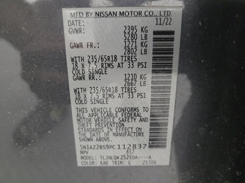 Used 2023 Nissan Murano SV image 33