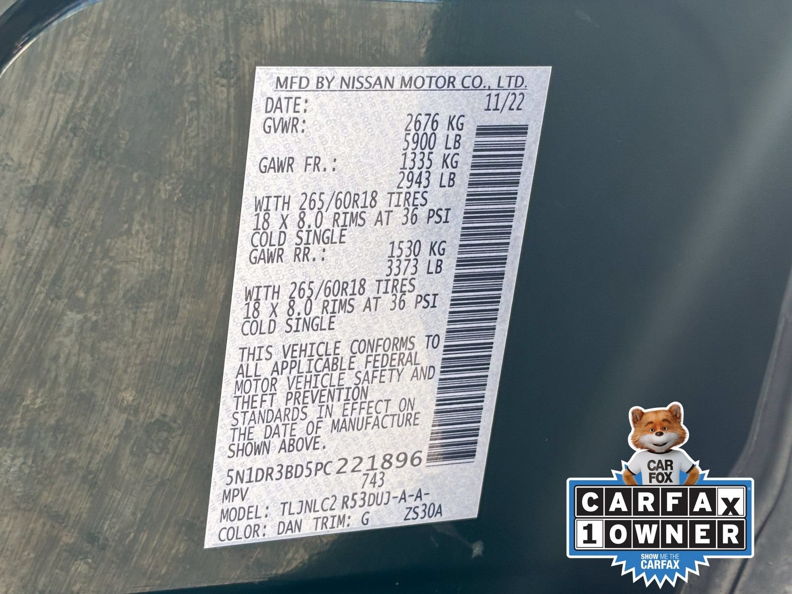 Certified 2023 Nissan Pathfinder Rock Creek AWD/4WD image 35