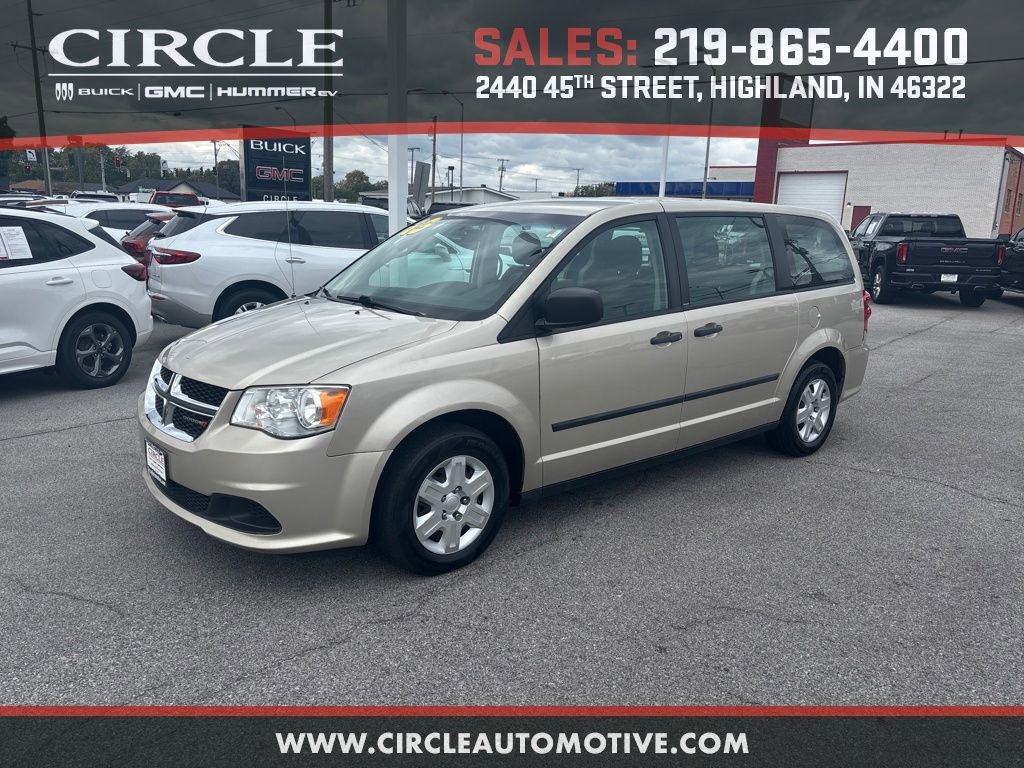 Used 2013 Dodge Grand Caravan American Value Package