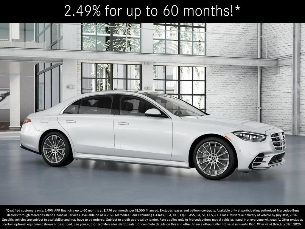 New 2026 Mercedes-Benz S 580 4MATIC Sedan image 13