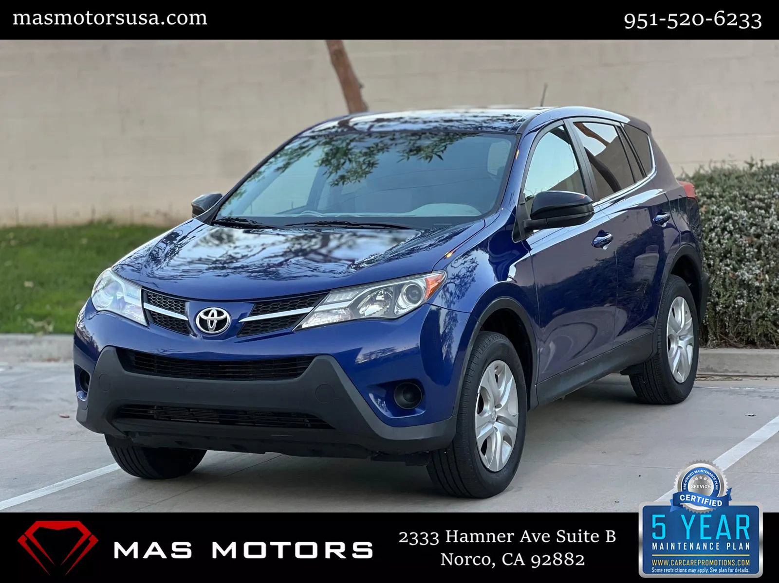 Used 2015 Toyota RAV4 LE