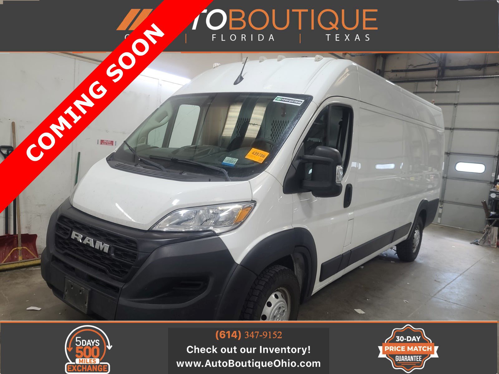 Used 2023 RAM ProMaster 3500