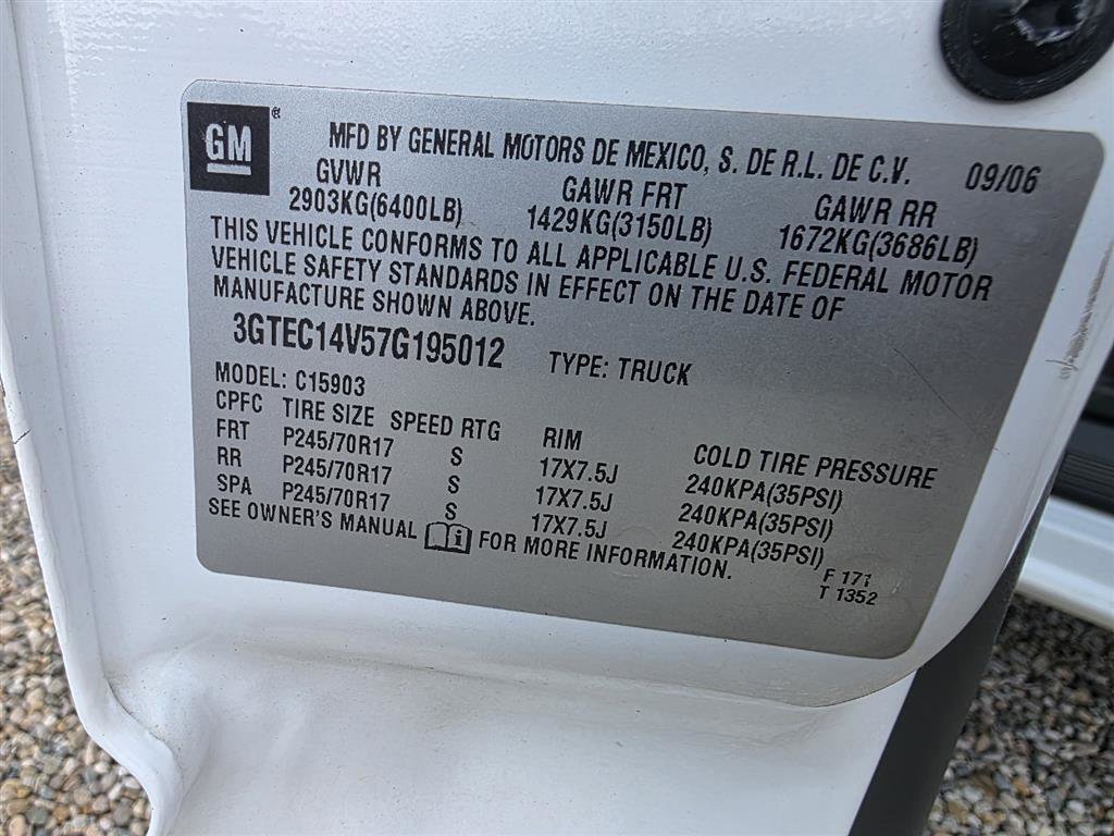 Used 2007 GMC Sierra 1500 W/T RWD image 14