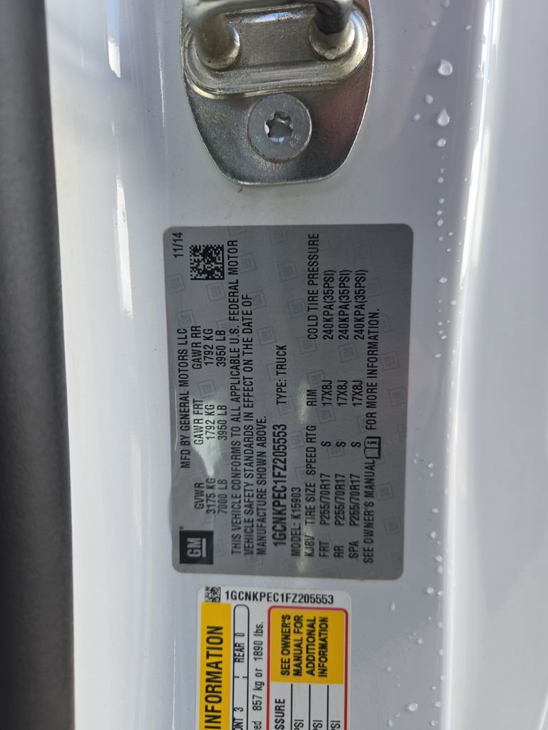 Used 2015 Chevrolet Silverado 1500 W/T w/ WT Fleet Convenience Package image 26