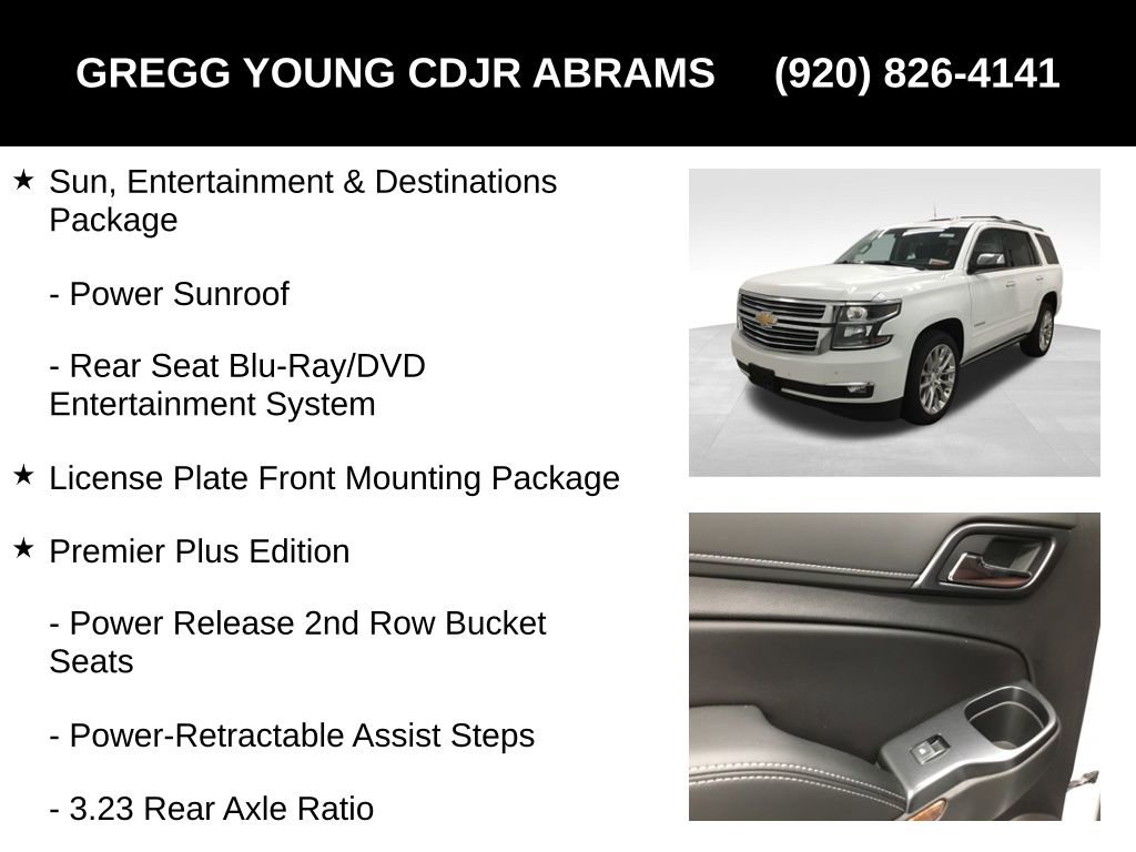 Used 2019 Chevrolet Tahoe Premier w/ Premier Plus Edition image 37
