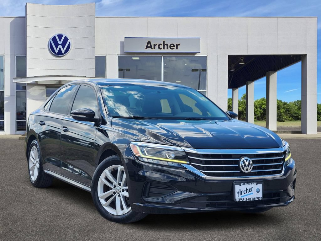 Used 2021 Volkswagen Passat 2.0T S w/ Luggage Net & Mats Package FWD image 1