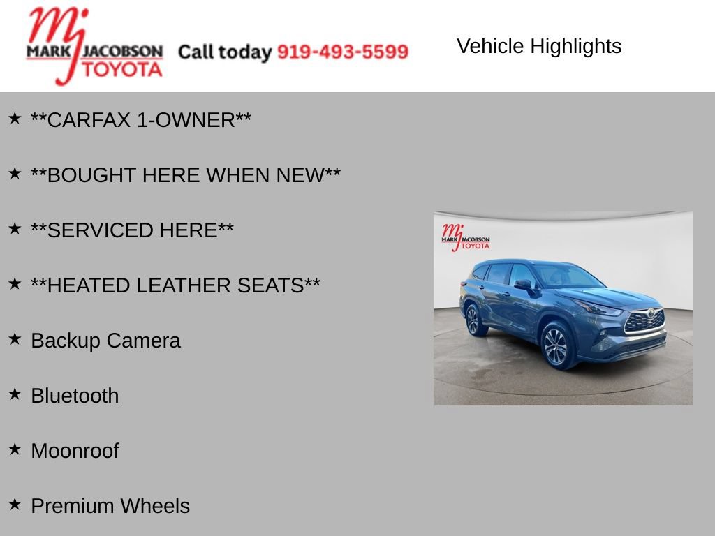 Used 2025 Toyota Highlander XLE FWD image 6